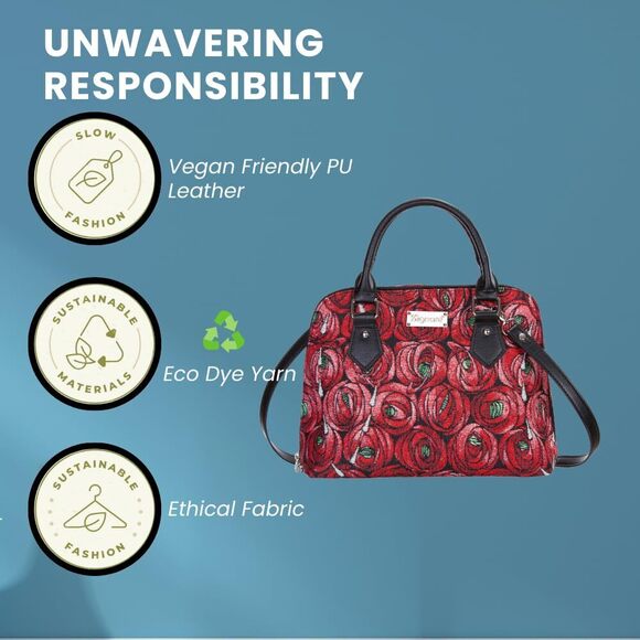 1702 Tapestry Hand Shoulder Bag Cross Body Purses Handbag Satchel Bag In main image 0